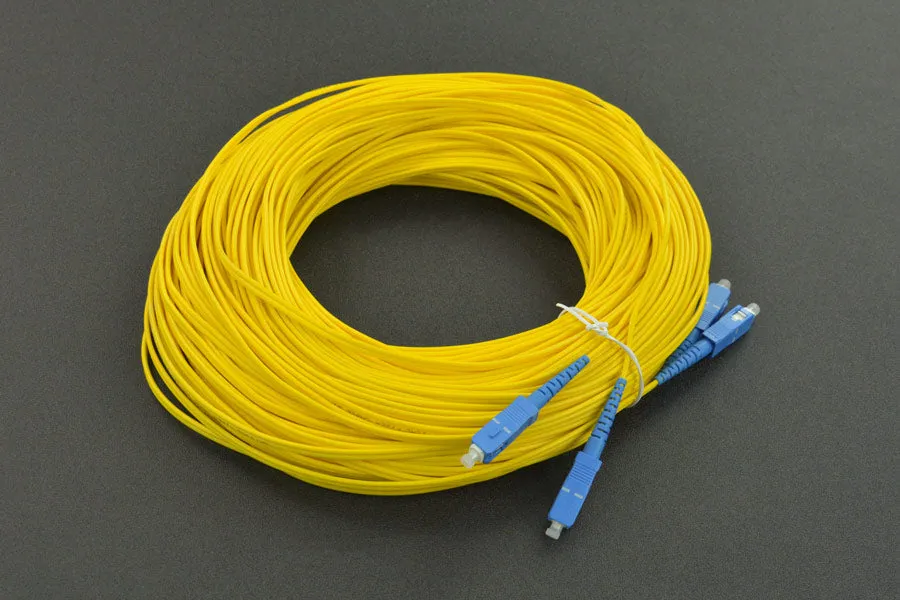 2mm SC-SC Single Mode Duplex Fiber Jumper (50m)