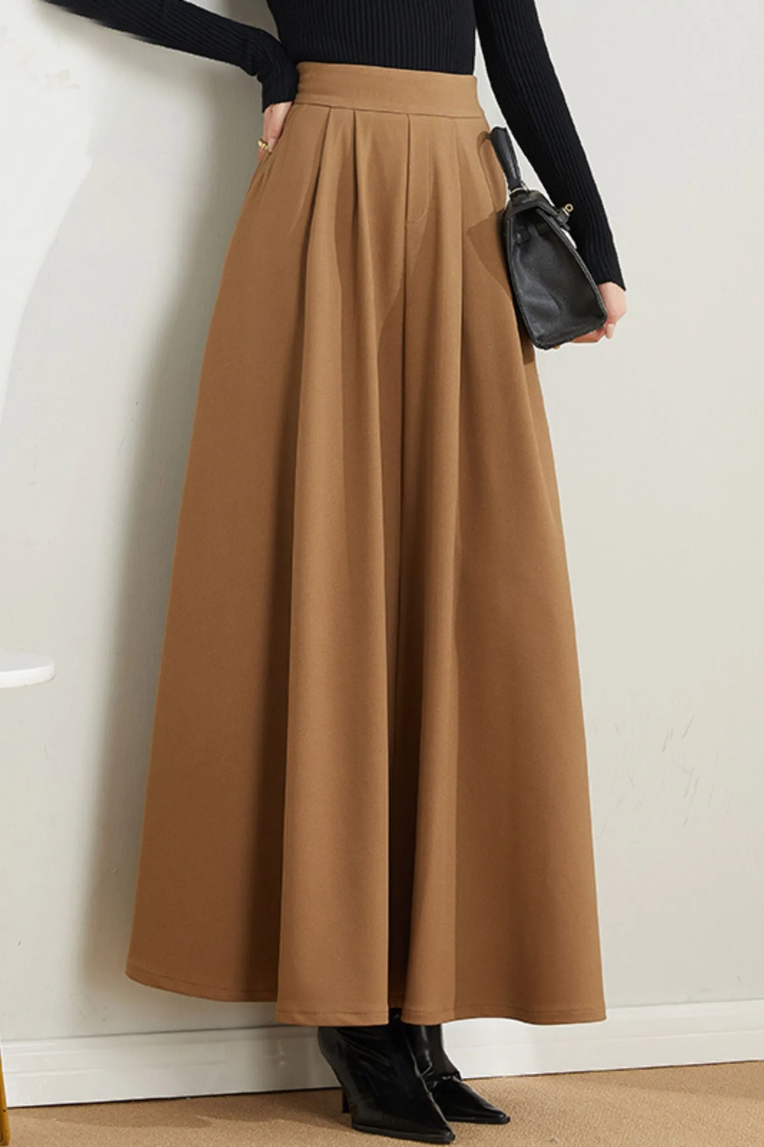 A-Line Maxi Skirt C3557