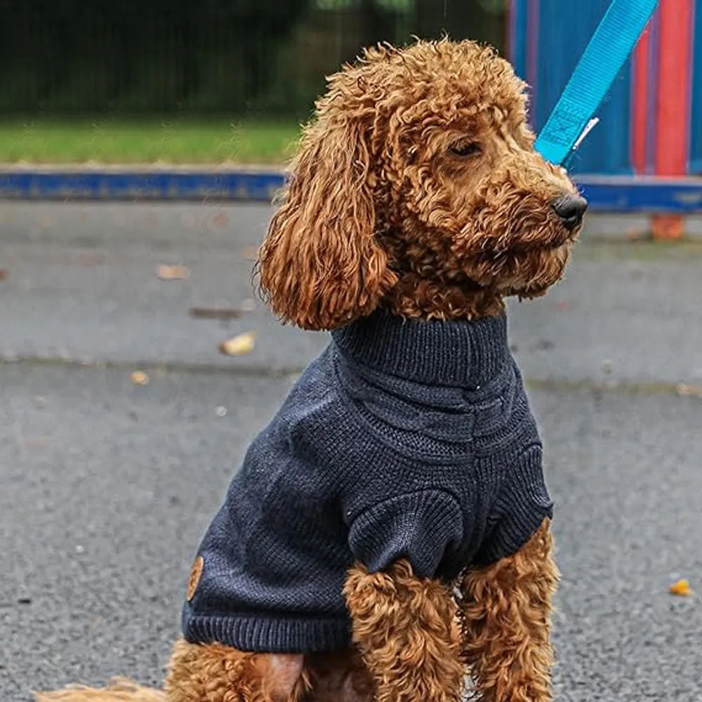 Ancol Cable Knit Dog Jumper