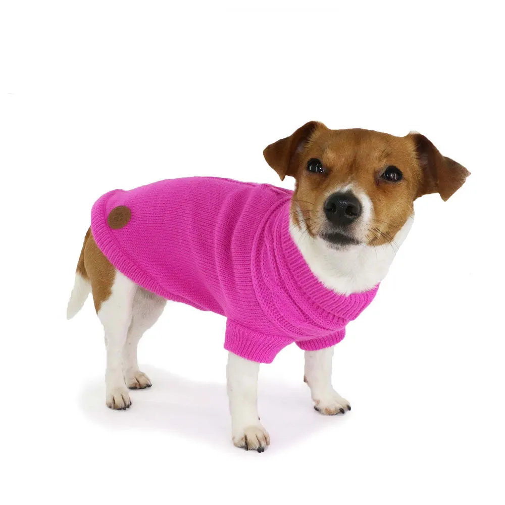 Ancol Cable Knit Dog Jumper