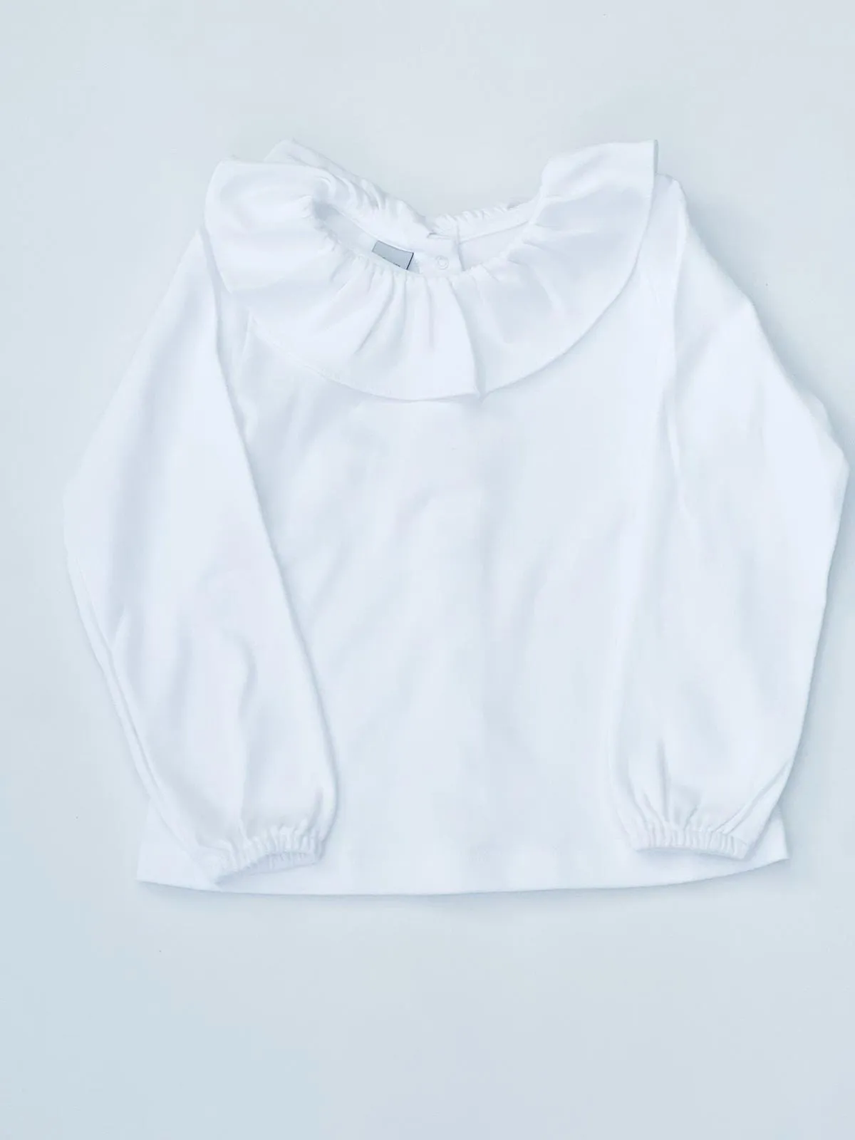 Babidu White Frill Top