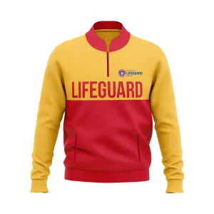 Beach Lifeguard Quarter Zip Jumper