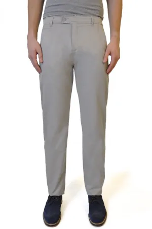 Beige Cotton Chino Trouser