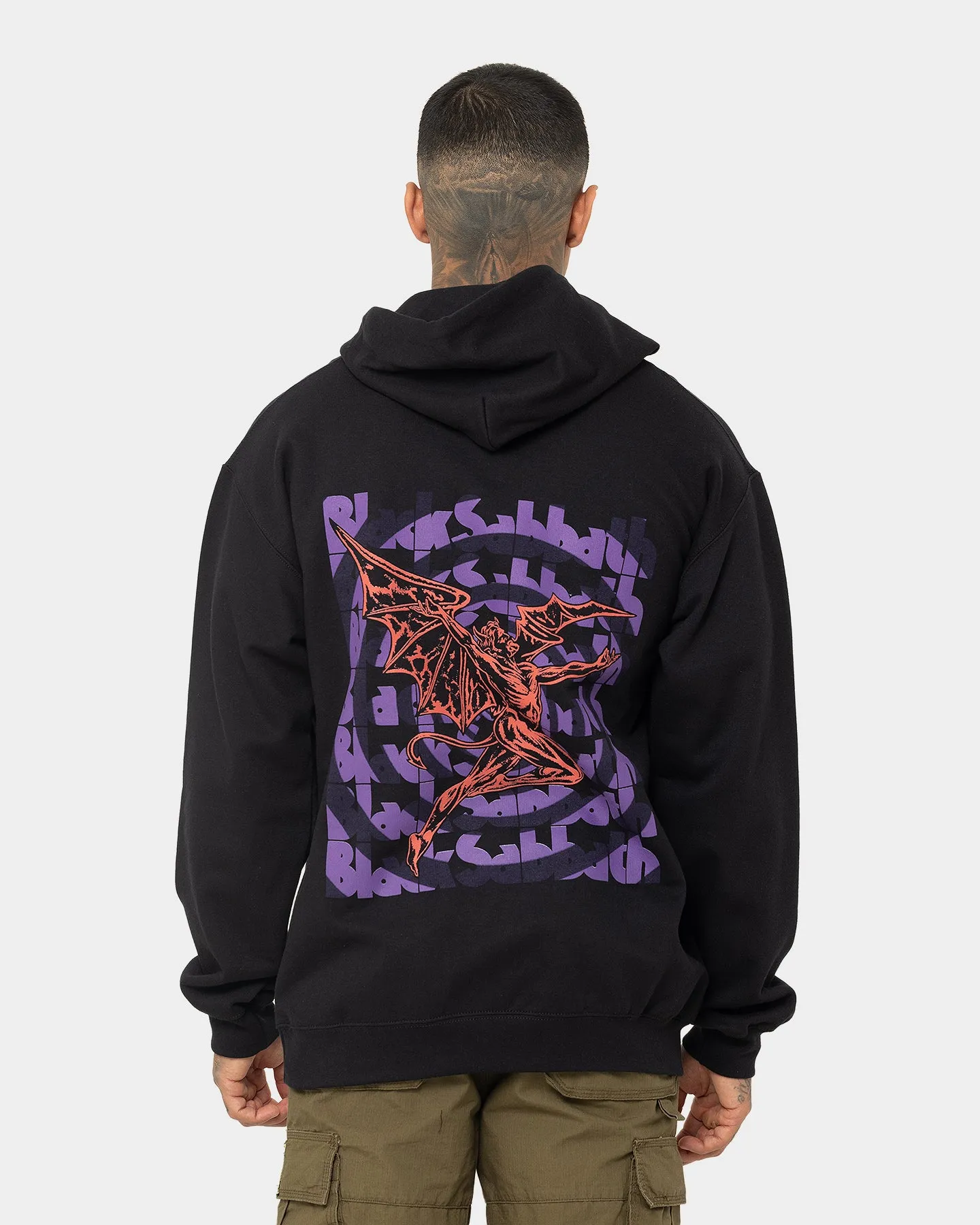 Black Sabbath Spiral Hoodie Black