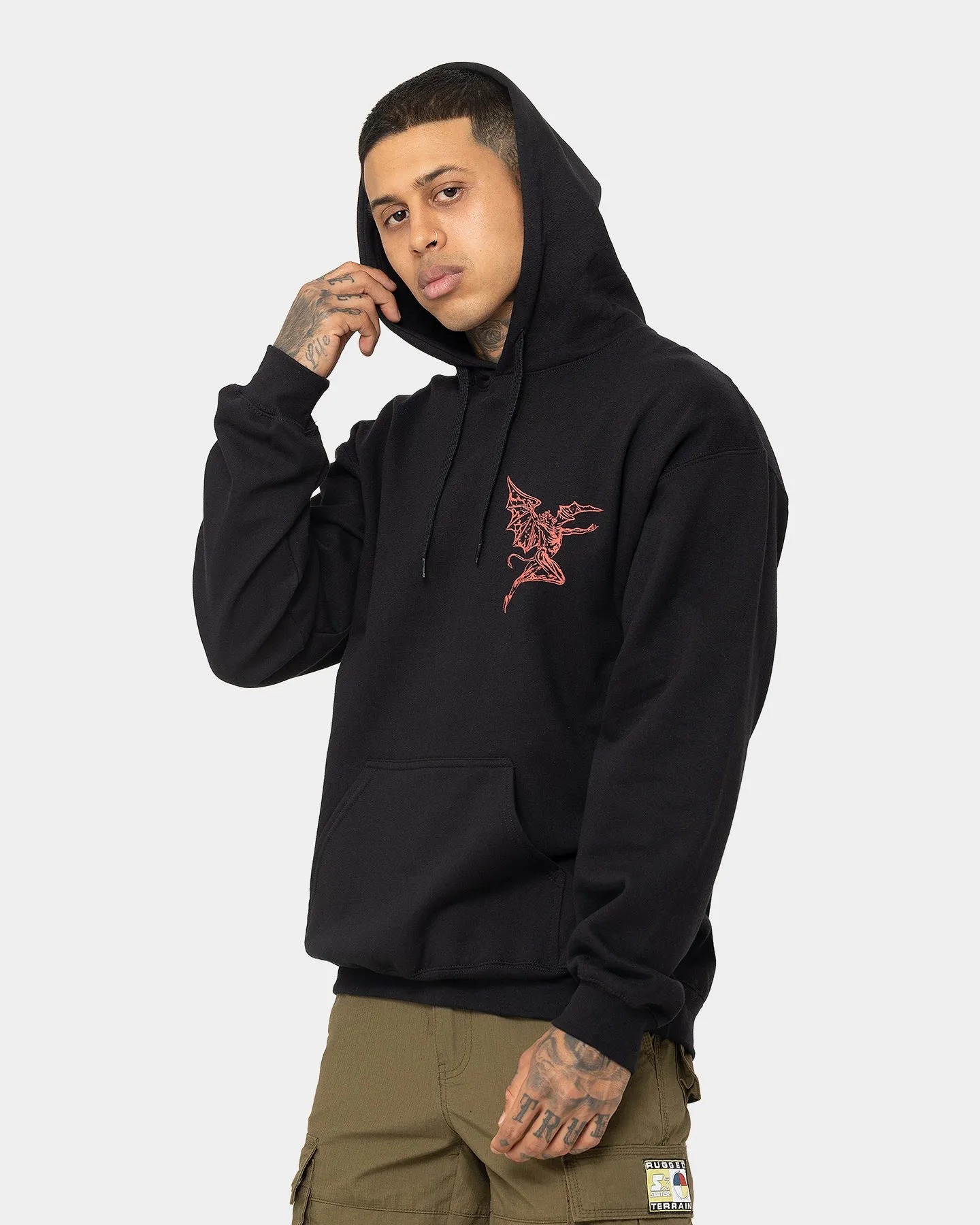 Black Sabbath Spiral Hoodie Black