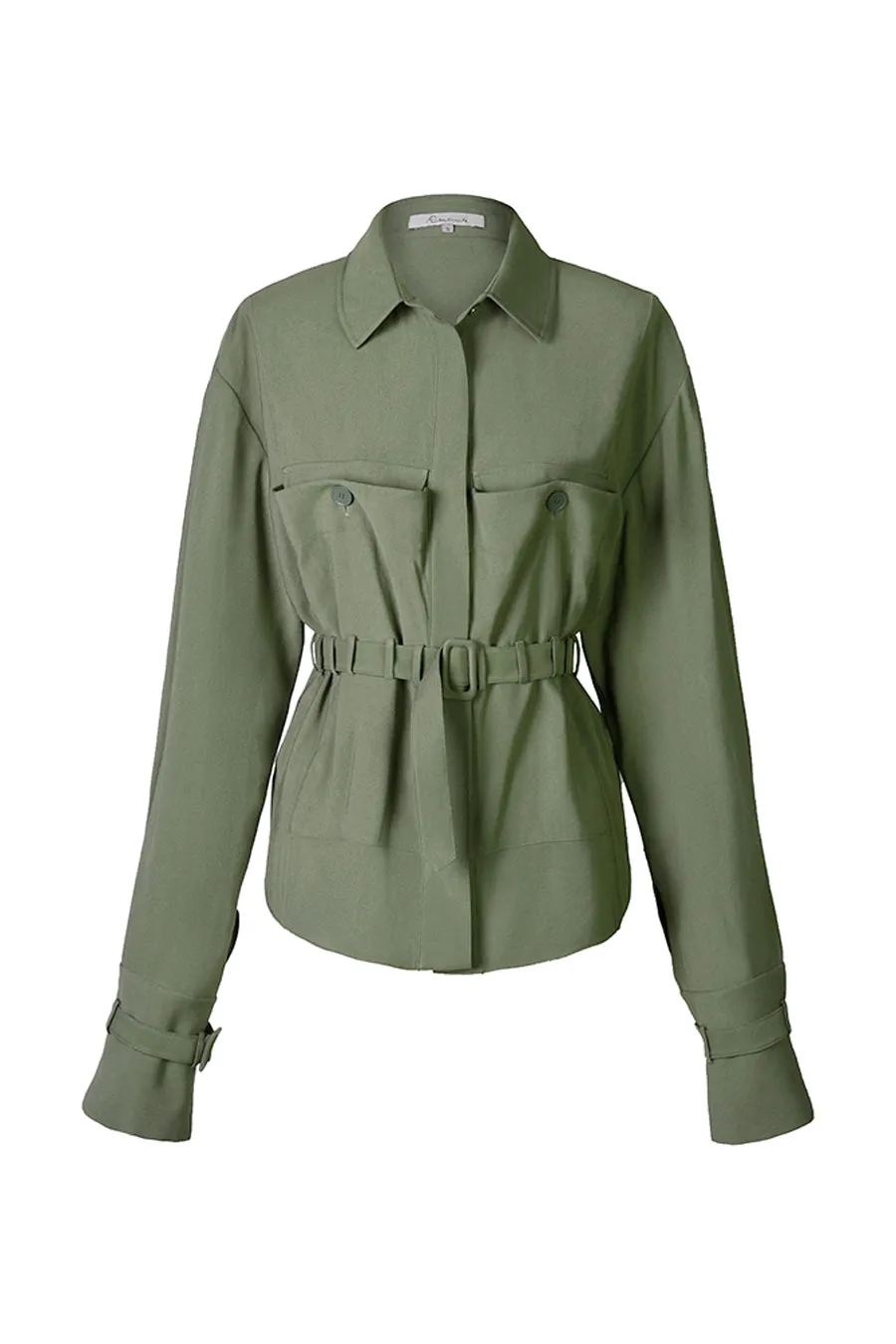 British style short tooling retro trench coat