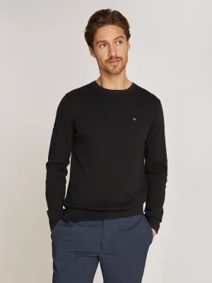 Calvin Klein Micro Pique Structure Crew Neck Jumper