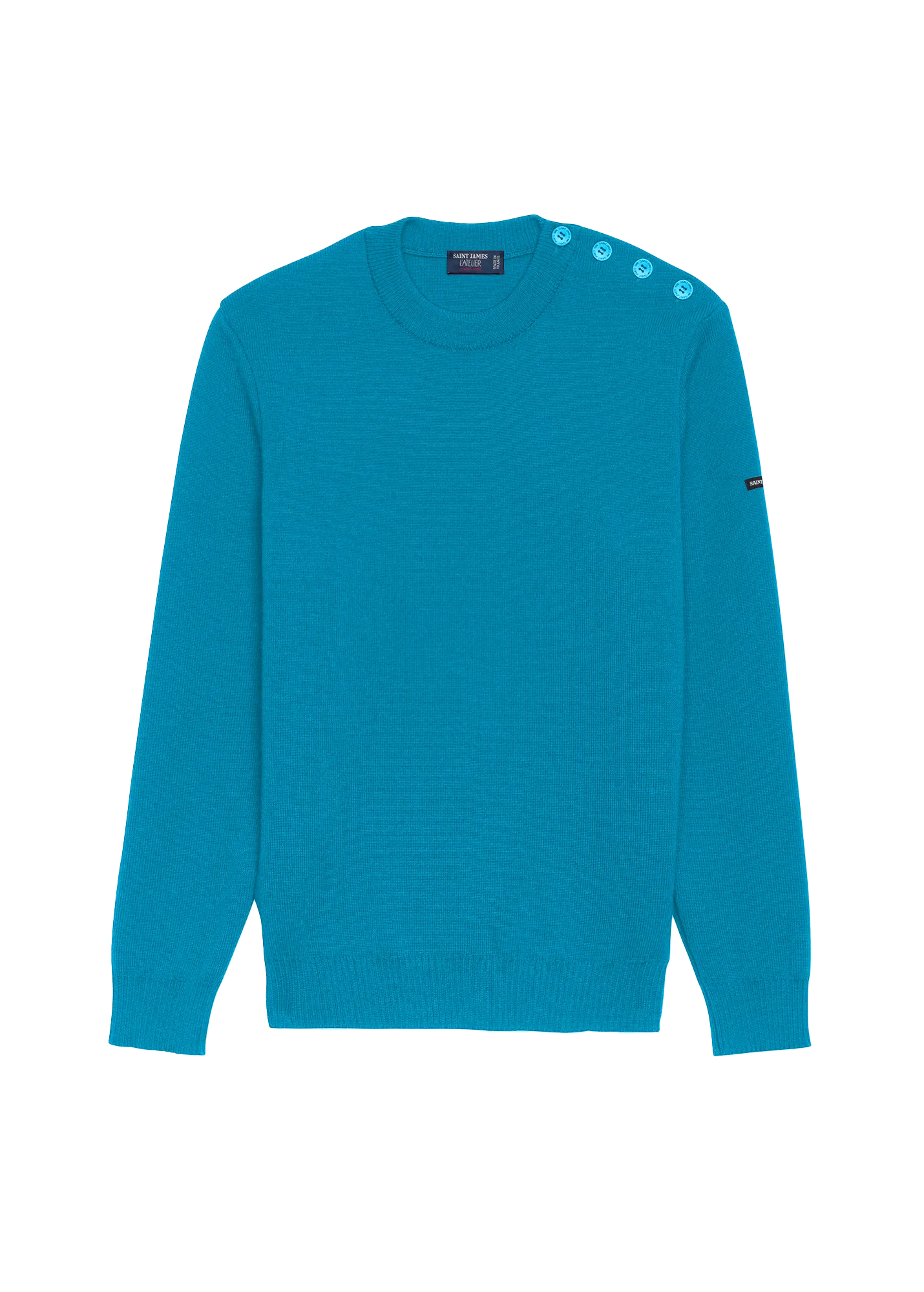 Cancale sailor jumper - regular fit, in pure new wool (PAON POP/PAON)