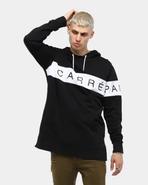 Carré Piece Hood Black/White