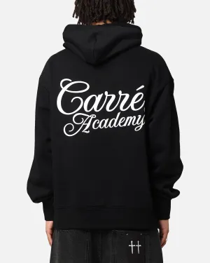 Carre Serif Hoodie Black