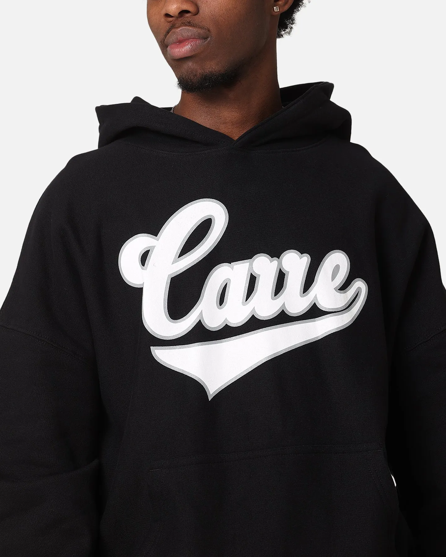 Carre Team Script Hoodie Black