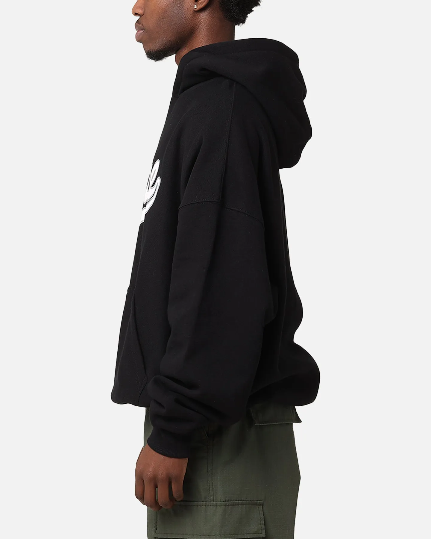 Carre Team Script Hoodie Black