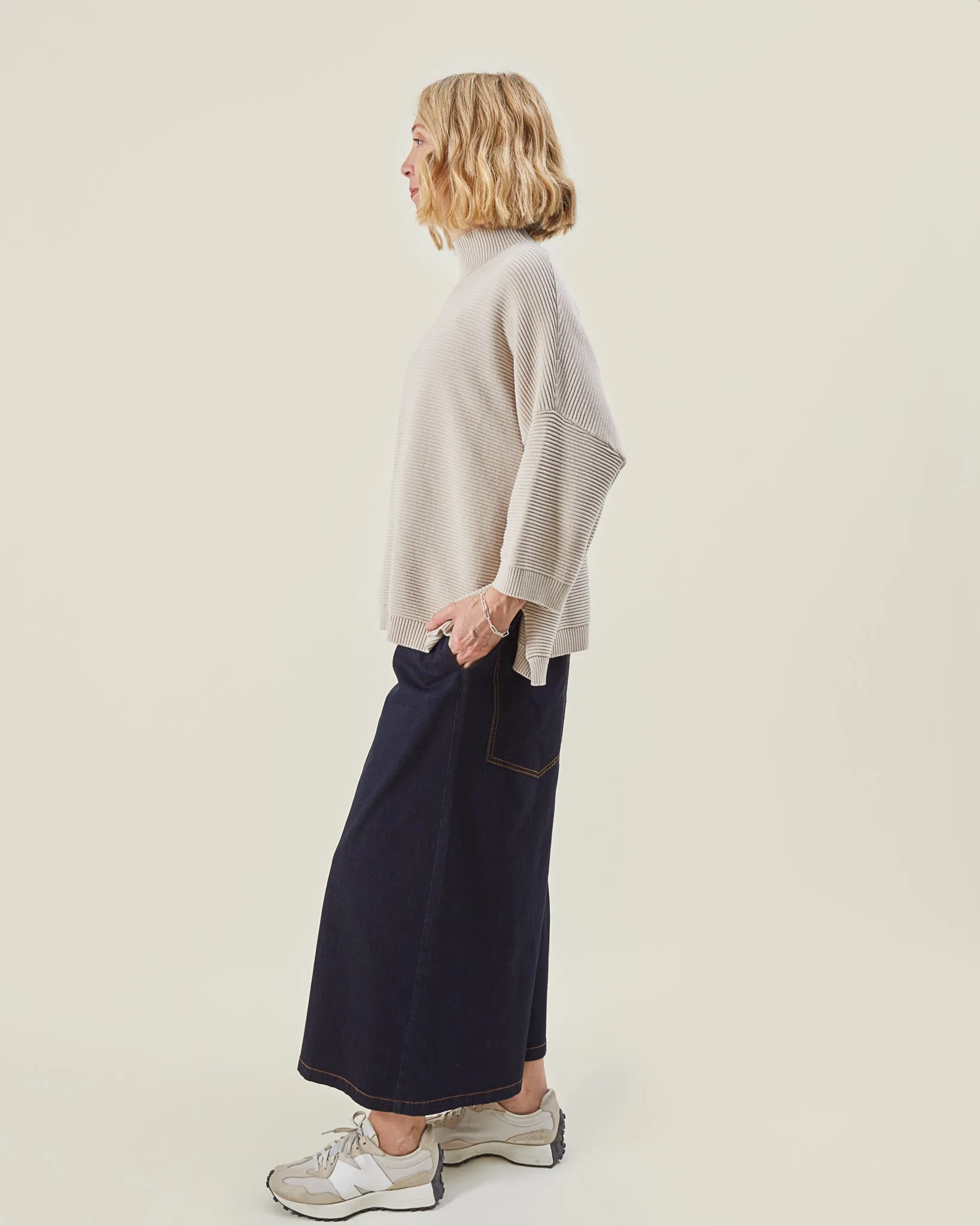 Chalk Vicki Jumper - Stone