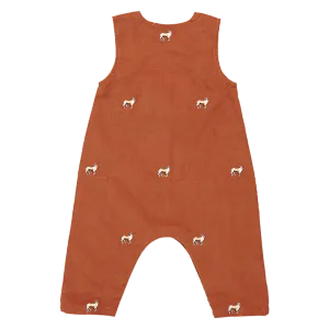 Corduroy Noah Jumper, Dog Embroidery