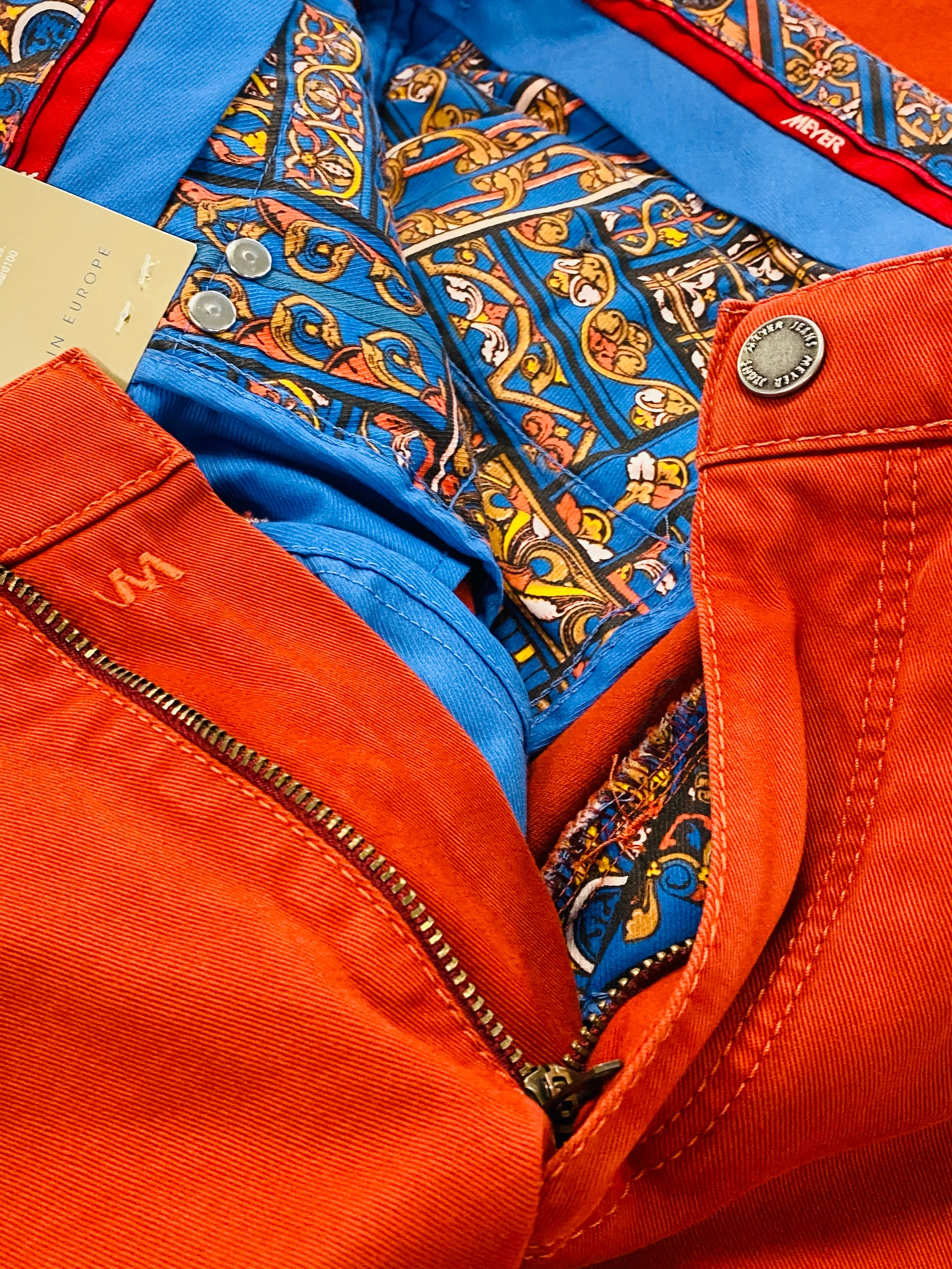 DIEGO BURNT ORANGE CHINO