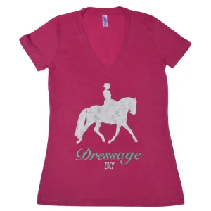 Dressage V-Neck T-Shirt