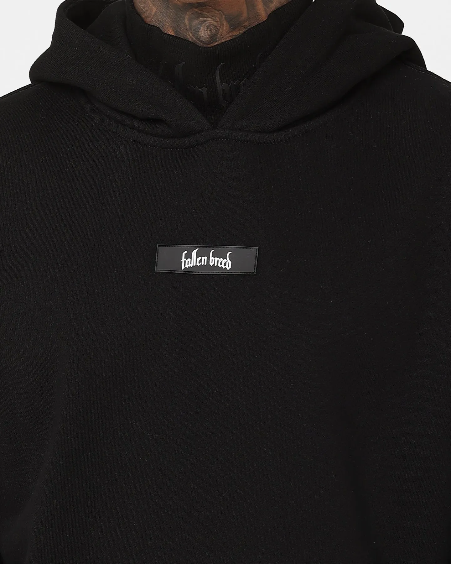 Fallen Breed Signature Logo Hoodie Black/Black