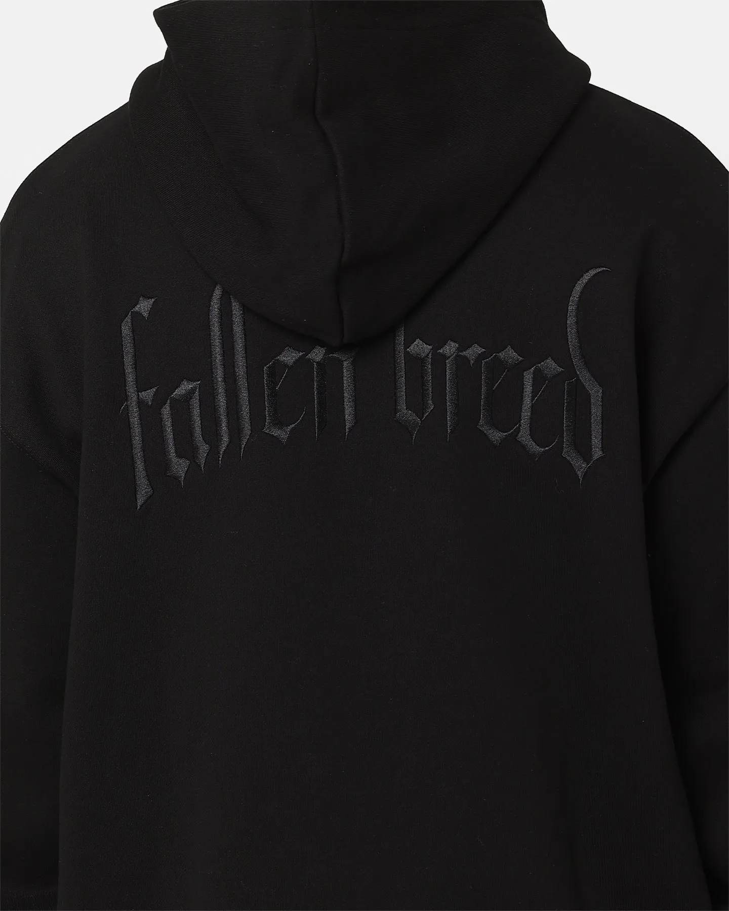 Fallen Breed Signature Logo Hoodie Black/Black