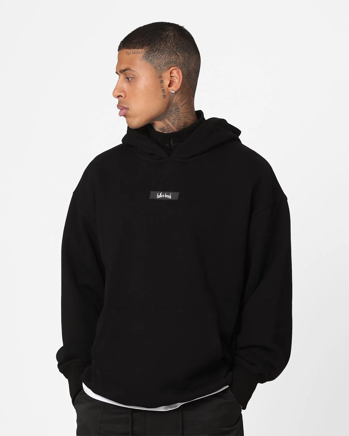 Fallen Breed Signature Logo Hoodie Black/Black