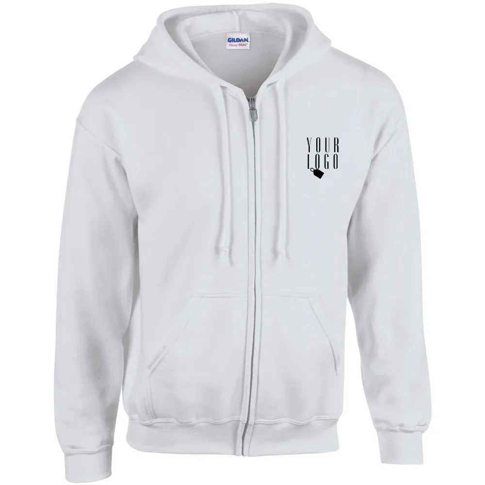 Gildan Unisex Zip Up Hoodie