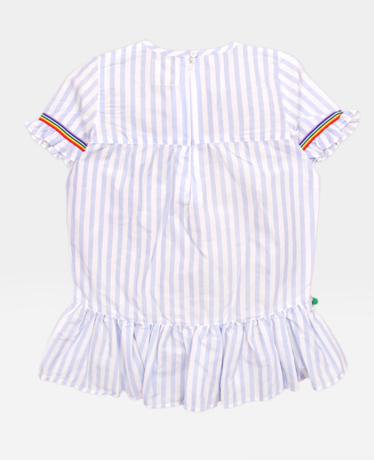 Girls Striped Fusion Top