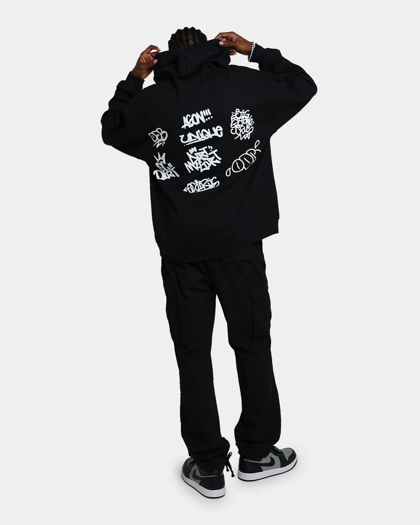 Goat Crew X Ol' Dirty Bastard Big Face Hoodie Black