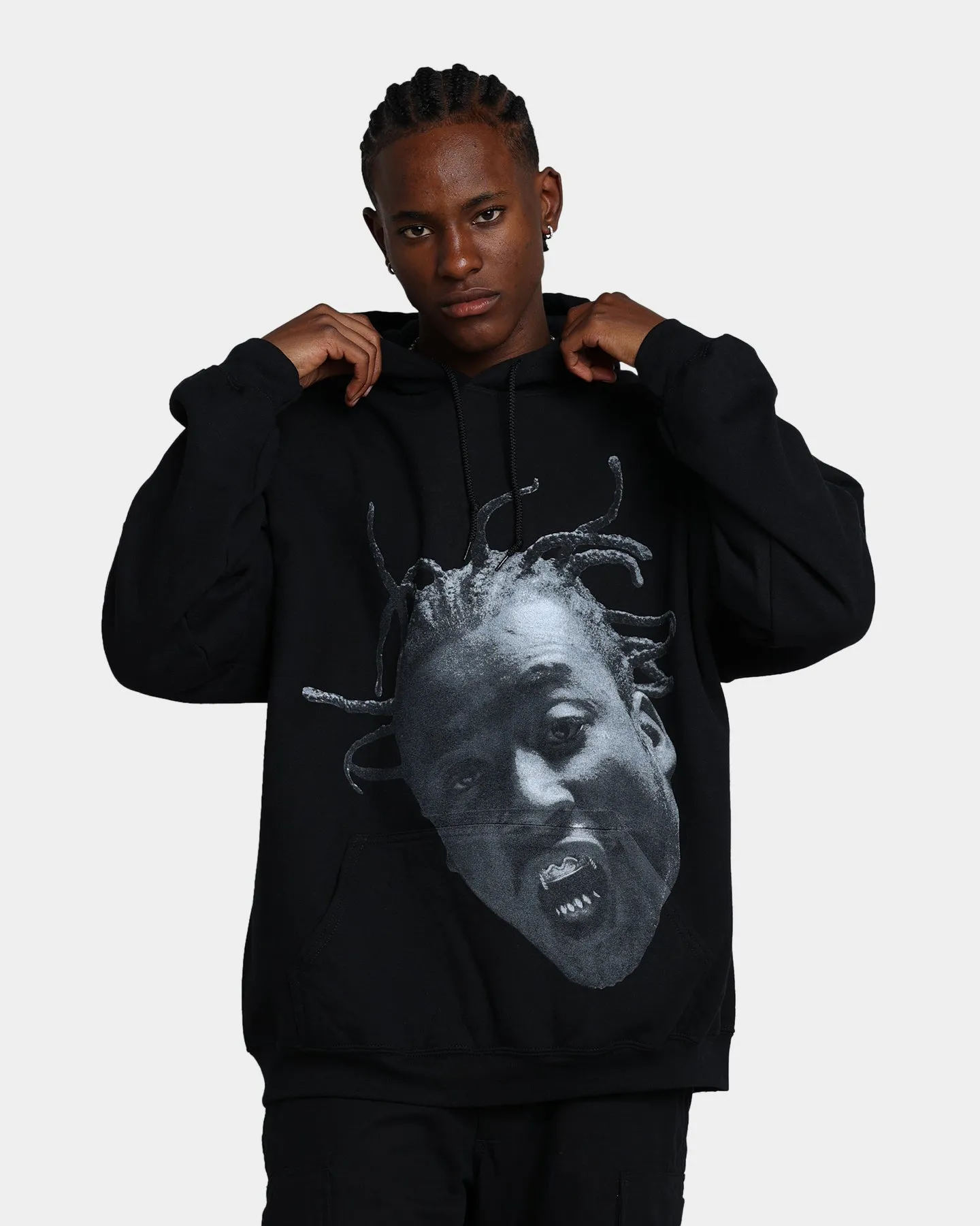 Goat Crew X Ol' Dirty Bastard Big Face Hoodie Black