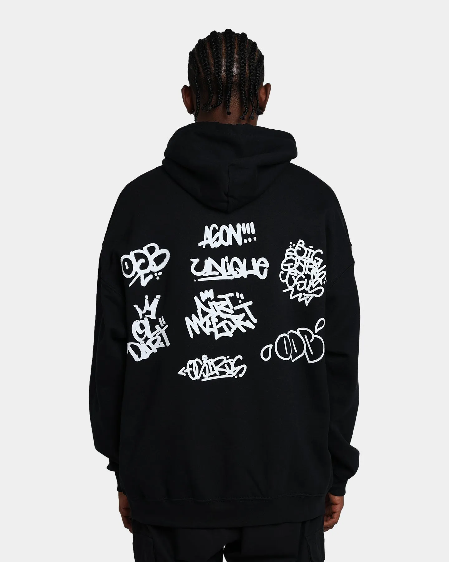 Goat Crew X Ol' Dirty Bastard Big Face Hoodie Black