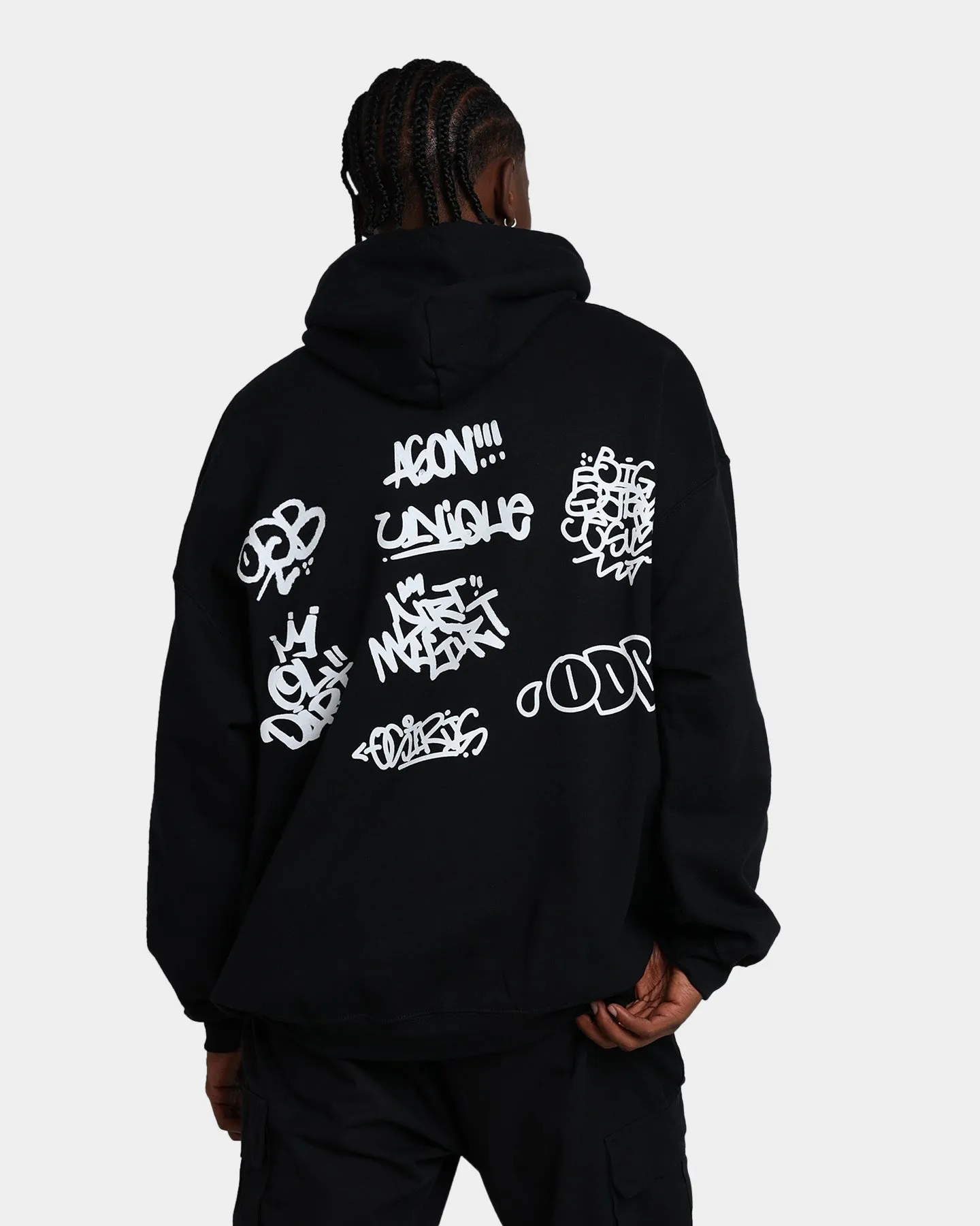 Goat Crew X Ol' Dirty Bastard Big Face Hoodie Black