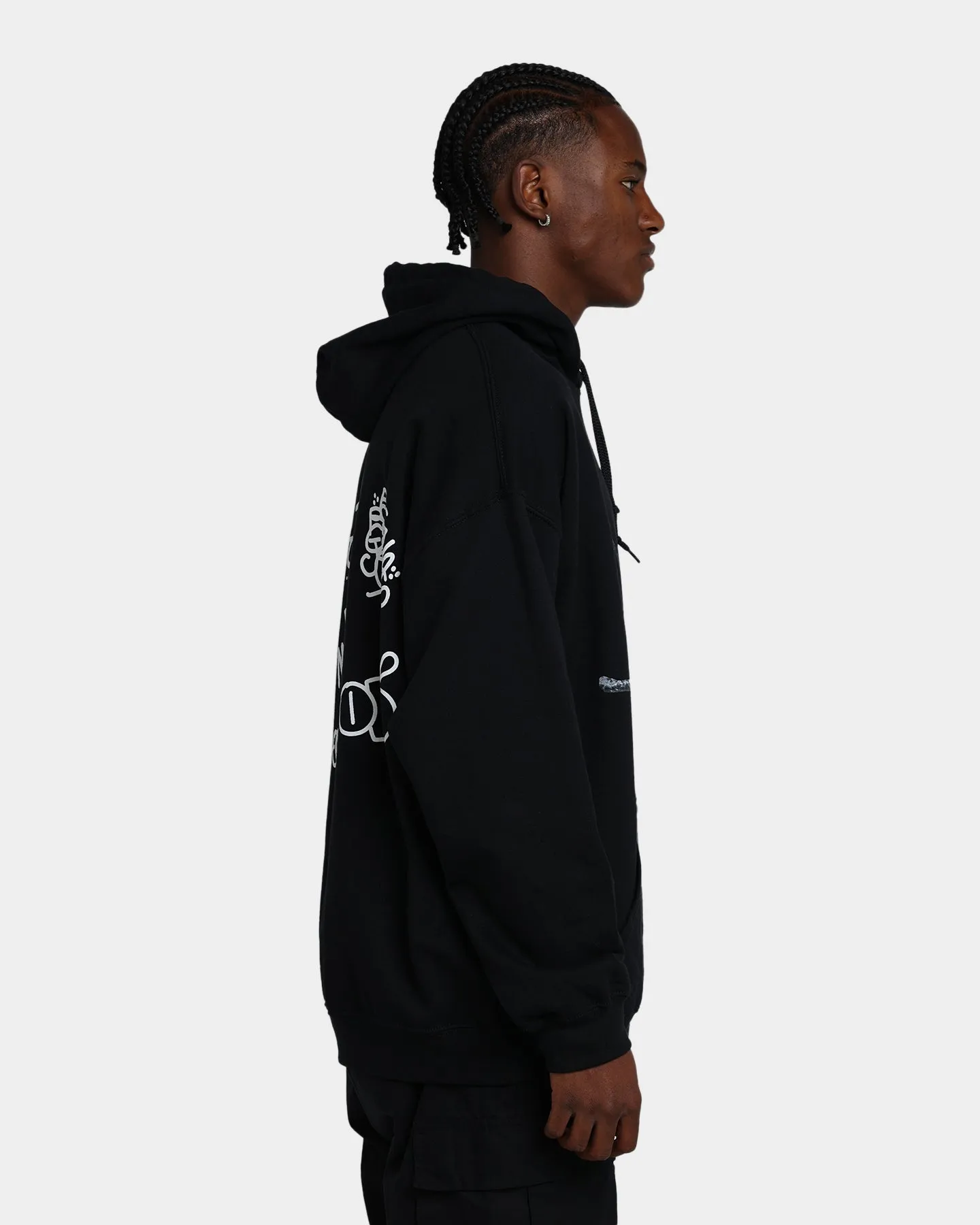 Goat Crew X Ol' Dirty Bastard Big Face Hoodie Black