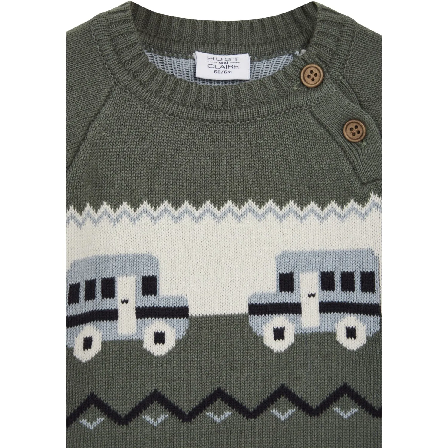 Hust & Claire Pineneedle Baby Palle Pullover