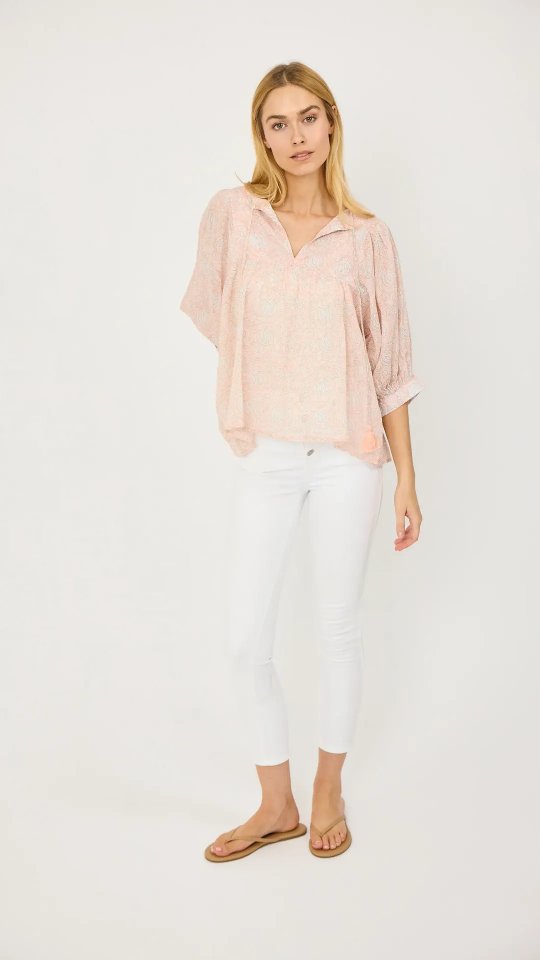 Large - Steph Top in Blush by Marea