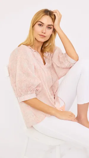 Large - Steph Top in Blush by Marea