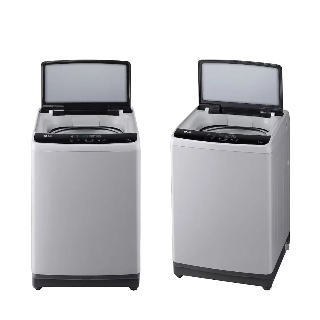 LG T2109NT1G1 9kg Top Load Washer with Honeycomb Crystal Drum (Grey)