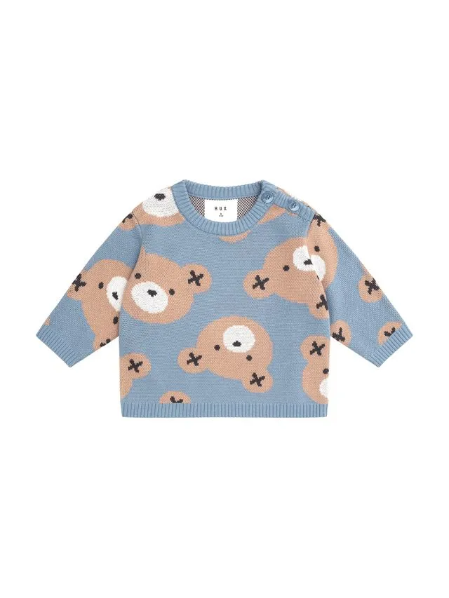 Light Blue Huxbear Sweater