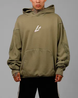 Loiter Dune Hoodie Khaki Green