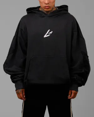 Loiter Dune Hoodie Washed Black