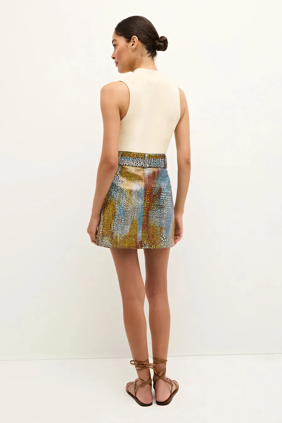 Ma384 Komodo Print Skirt