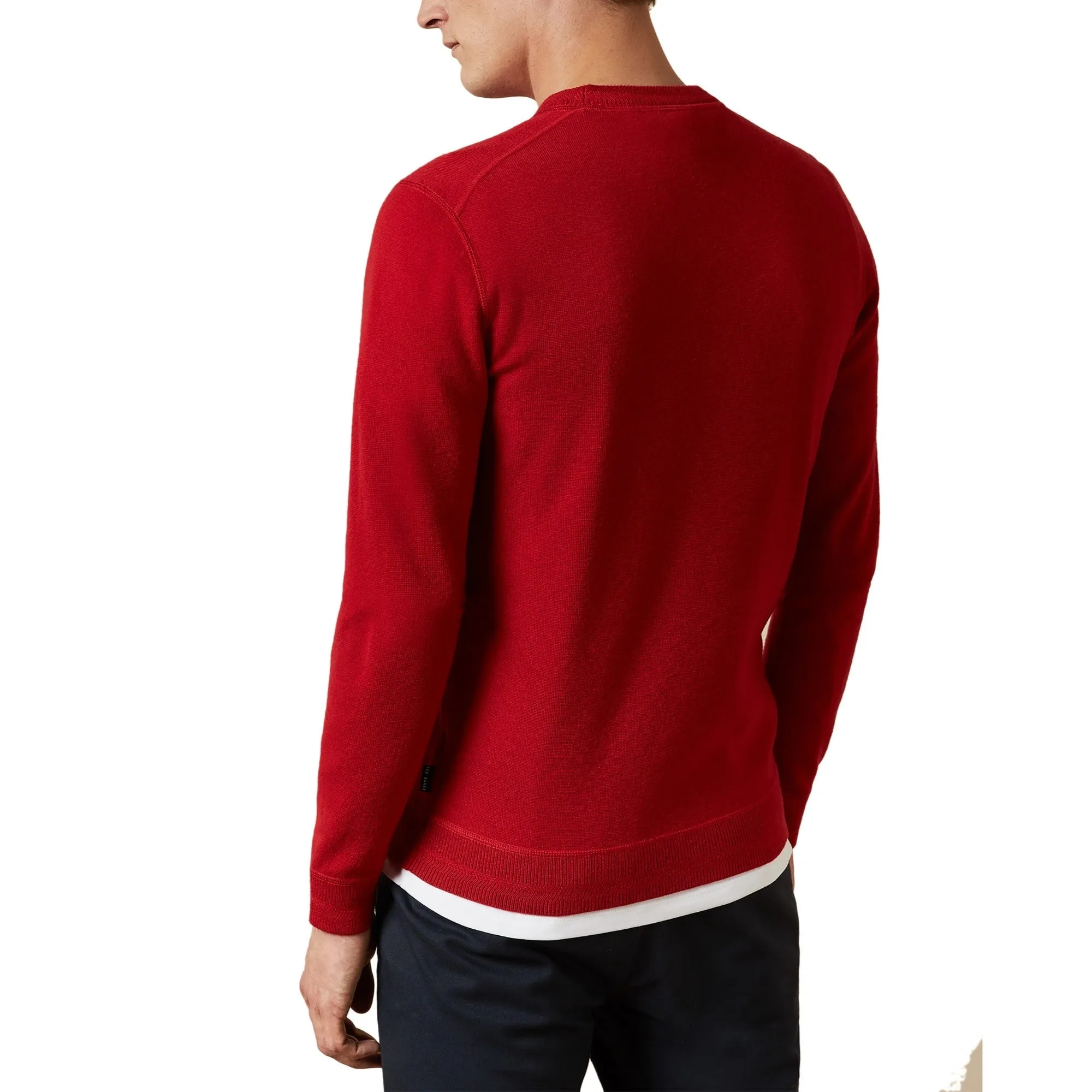 Men Mmk-Monop-Ls Knitted Jumper - Red