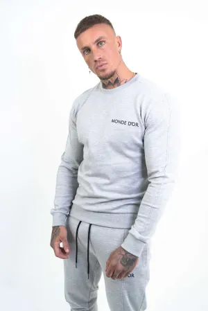 Men's Light Grey Urban Tracksuit Set