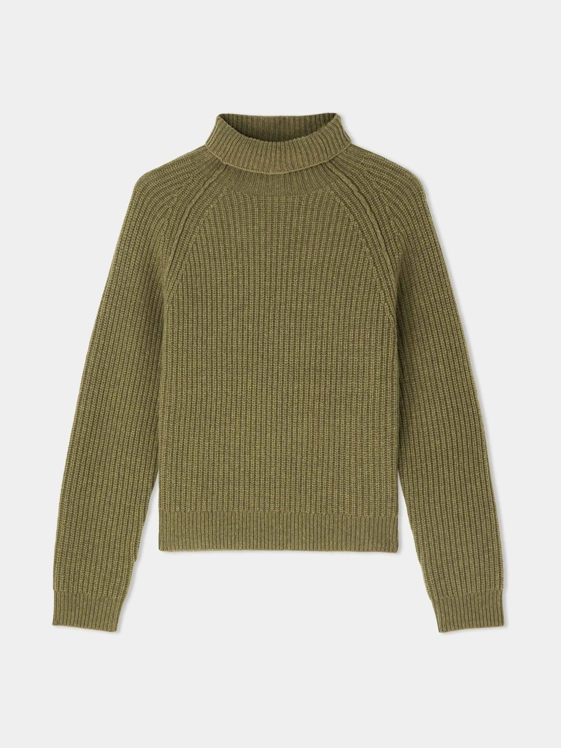 Merino Fishermans rib jumper