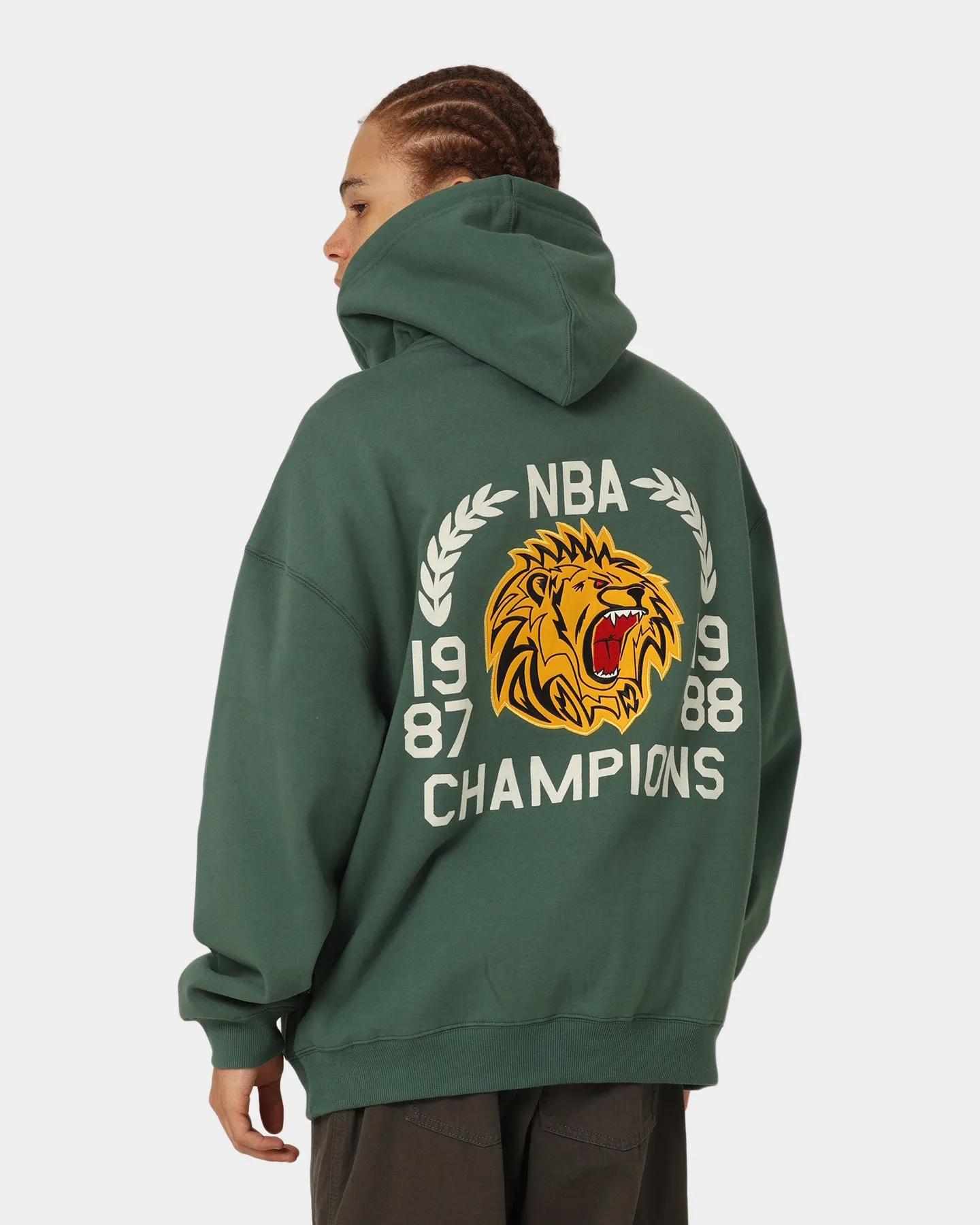 Mitchell & Ness Los Angeles Lakers Repeat Varsity Champions Hoodie Forest Green