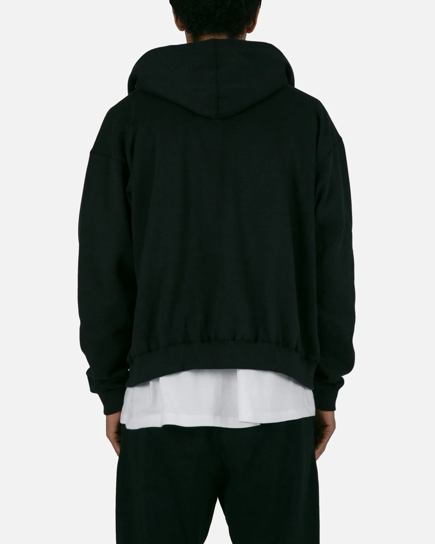 MNML Basic Zip Up Hoodie Black