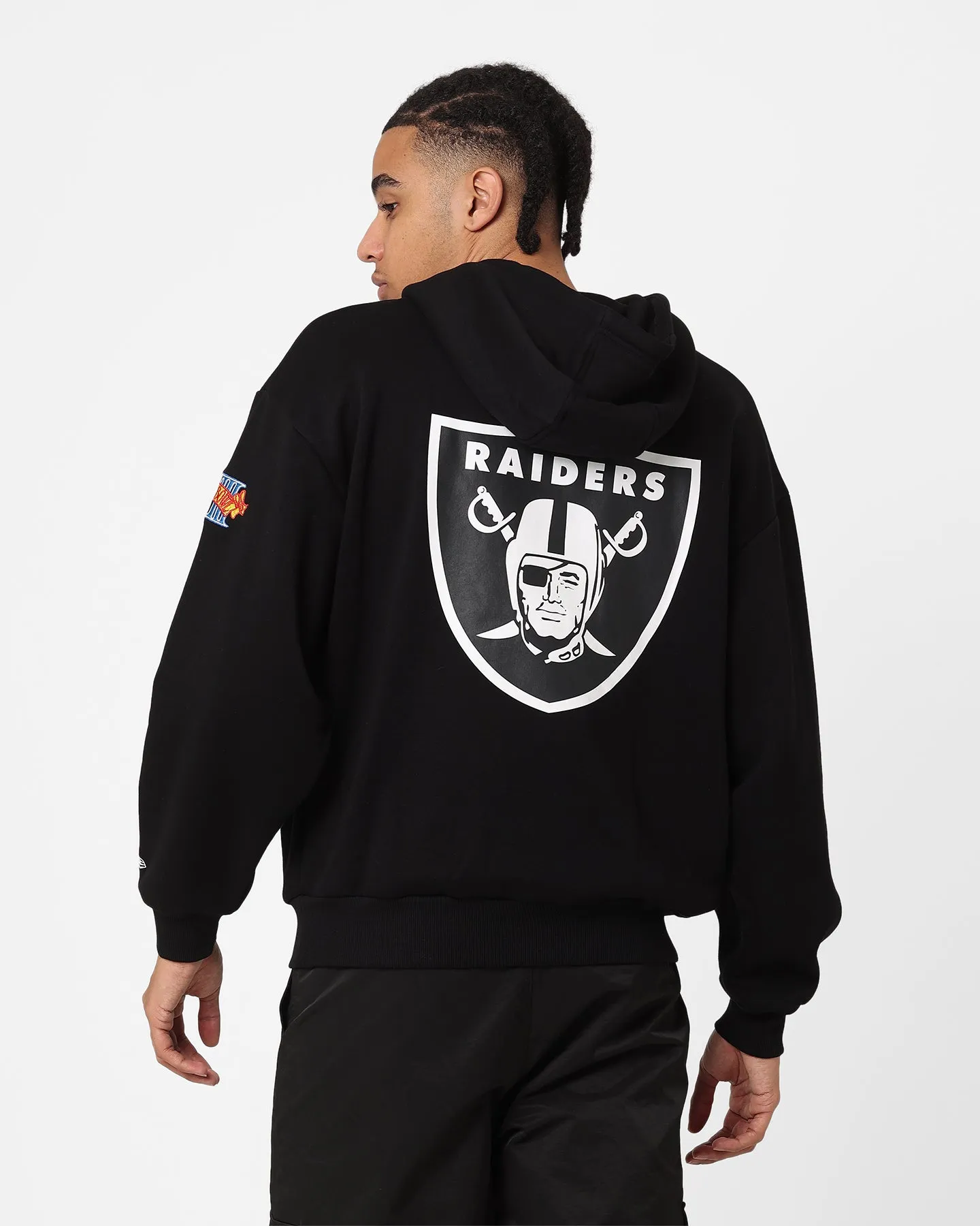 New Era Las Vegas Raiders Oversized Hoodie Black