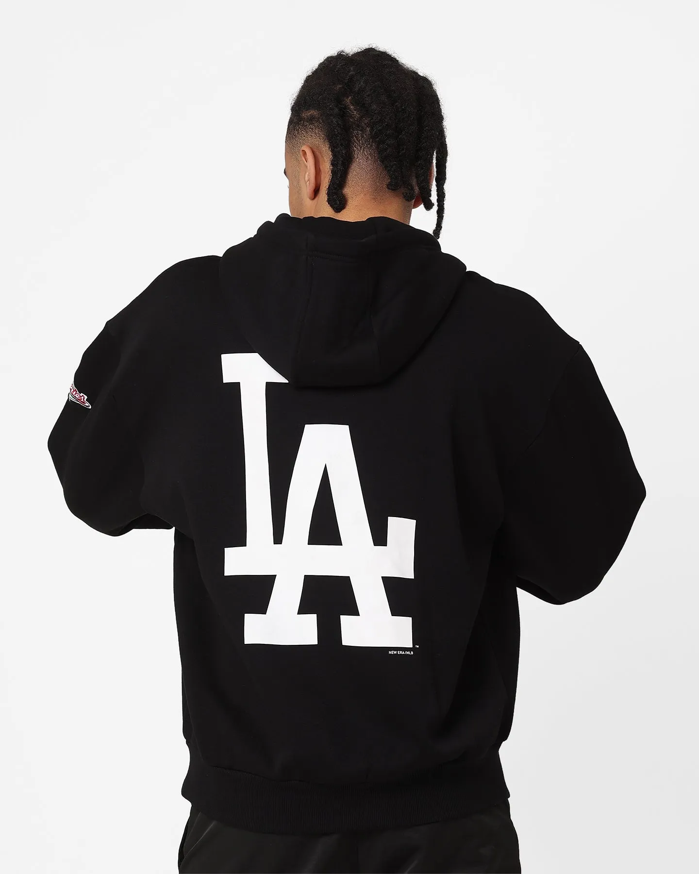 New Era Los Angeles Dodgers Oversized Hoodie Black