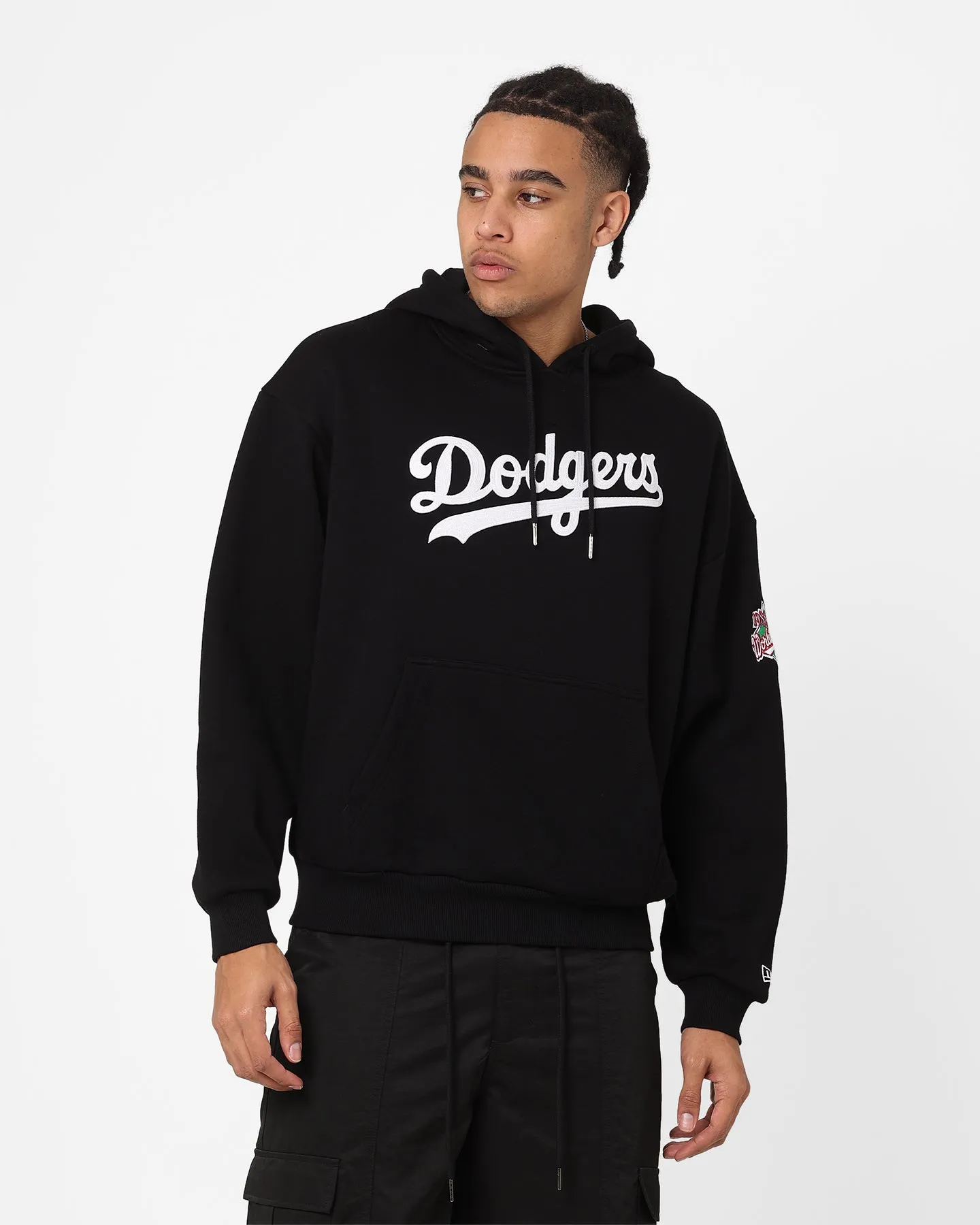 New Era Los Angeles Dodgers Oversized Hoodie Black