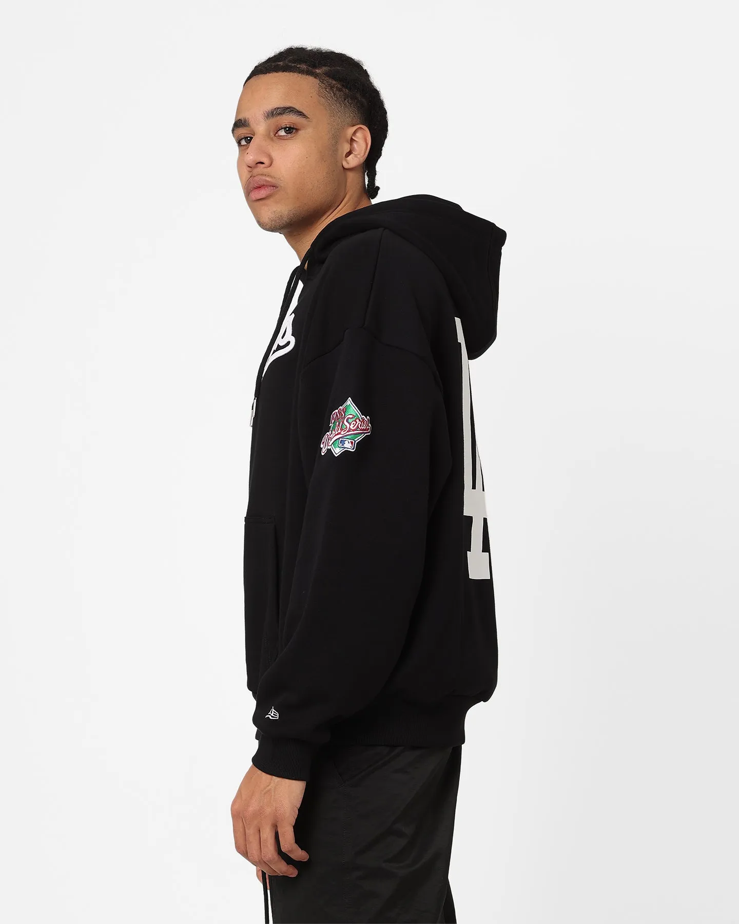 New Era Los Angeles Dodgers Oversized Hoodie Black