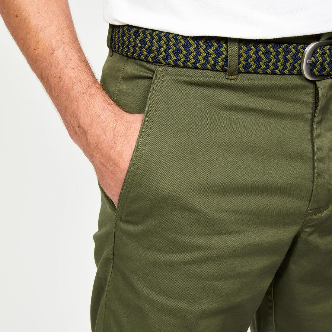 Pantalones chinos golf algodón Hombre, MW500