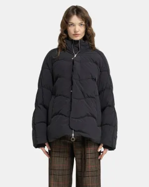 Re:Down Puffer Jacket in Black