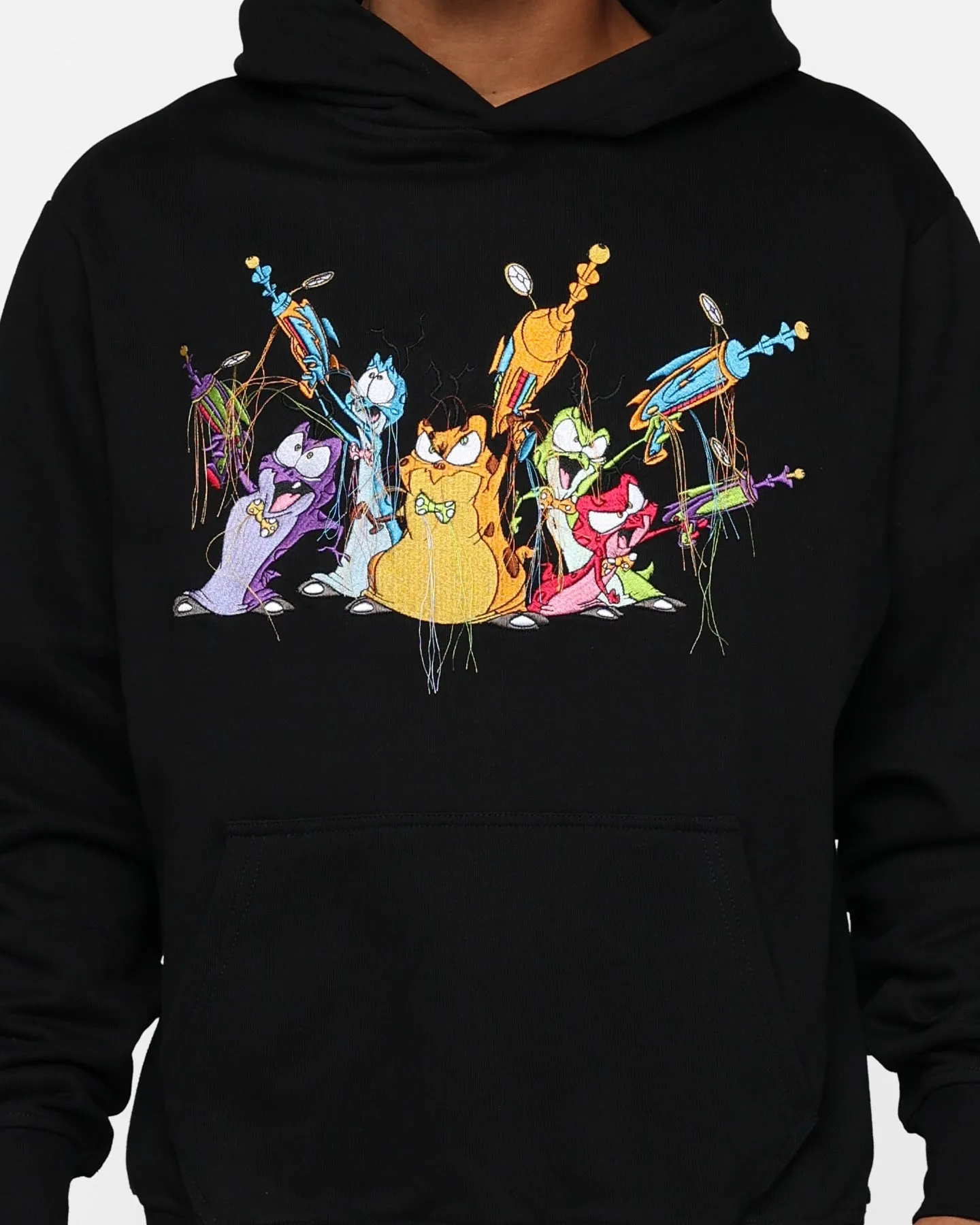 Renowned LA Shredded Monstars Hoodie Black